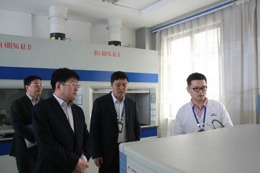 乳山市委书记高书良到赏金国际调研