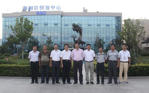 国家森防总站党委书记李青松一行来赏金国际调研