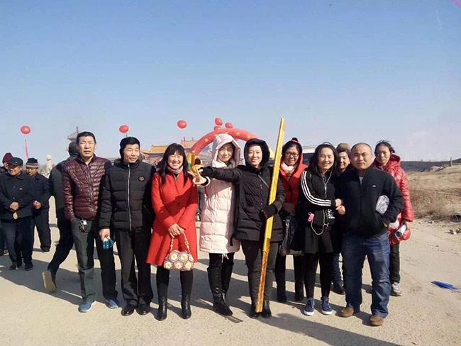 山东赏金国际组织员工参加渔盐文化节