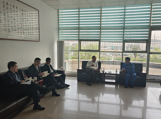 开发区管委会副主任张振城一行到山东赏金国际调研指导